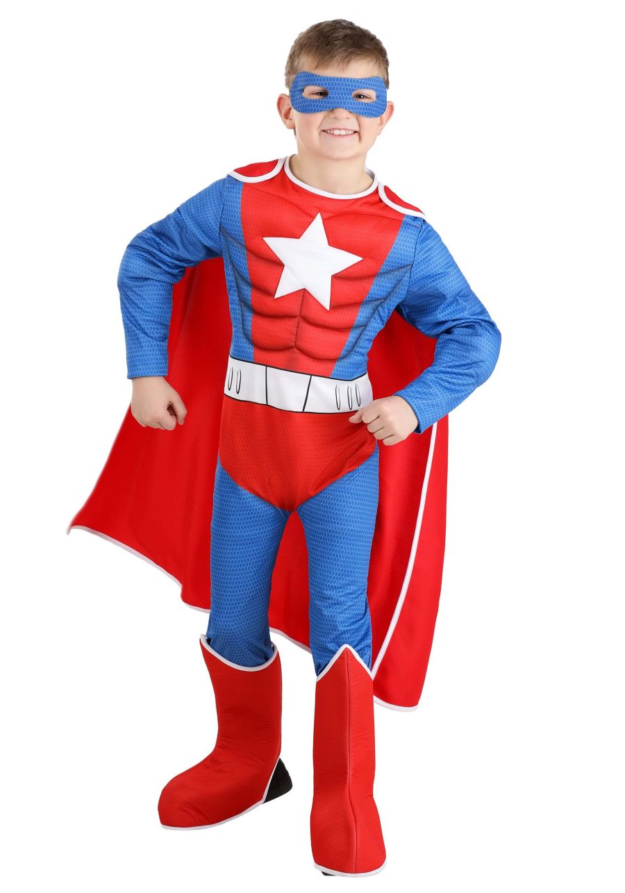 Muscle Suit Superhero Kid's Costume