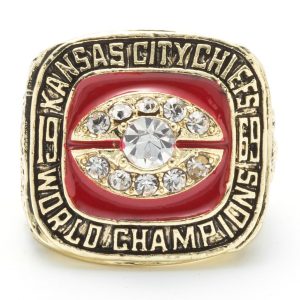 NFL 1969 KANSAS CITY CHIEFS SUPER BOWL IV WORLD CHAMPIONSHIP RING Replica