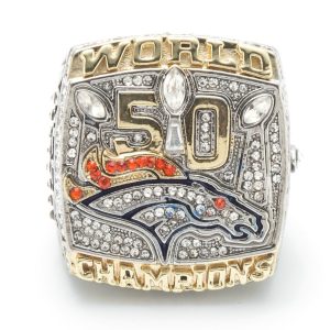 NFL 2015 DENVER BRONCOS SUPER BOWL 50 WORLD CHAMPIONSHIP RING Replica