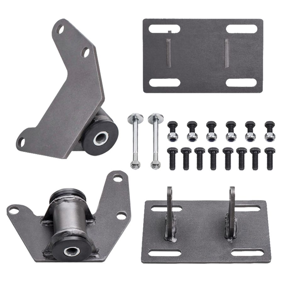 New Engine Mount Adapter Kit for 78-88 G-Body LS Swap compatible for Monte Carlo Compatible for Regal Cutlass