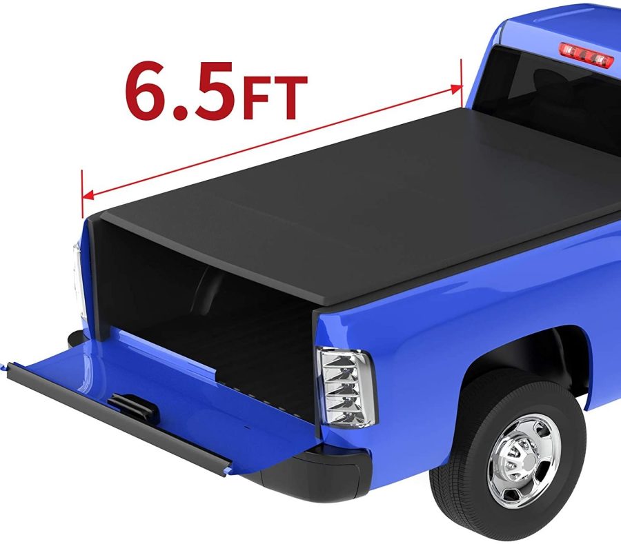 OEDRO? Roll up Truck Tonneau Cover for 2014-2019 Chevy Silverado/GMC Sierra 1500, 2015-2019 2500/3500 HD 2019 Legacy , Fleetside 6.5'' Bed