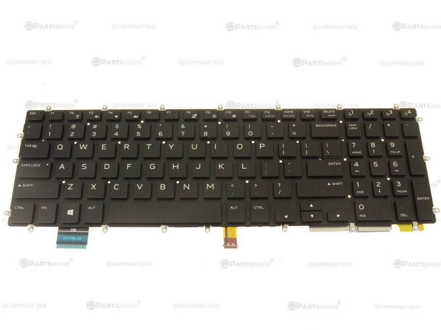 OEM Alienware m17 m15 Backlit Laptop Keyboard Assembly Laptop Keyboard 3D7NN