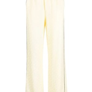 OFF-WHITE WOMEN OFF Jacquard Pajama Pant Yellow