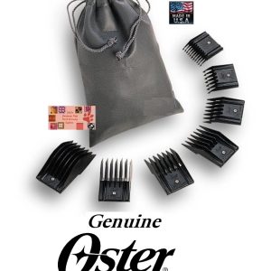 OSTER A5/A6 GUIDE ATTACHMENT 7 pc Blade COMB SET*Fit Most Wahl,Andis Clipper