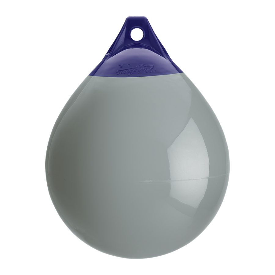 POLYFORM A-3-GREY A SERIES BUOY A-3 - 17 INCH DIAMETER - GREY - BOAT SIZE 40FT - 50