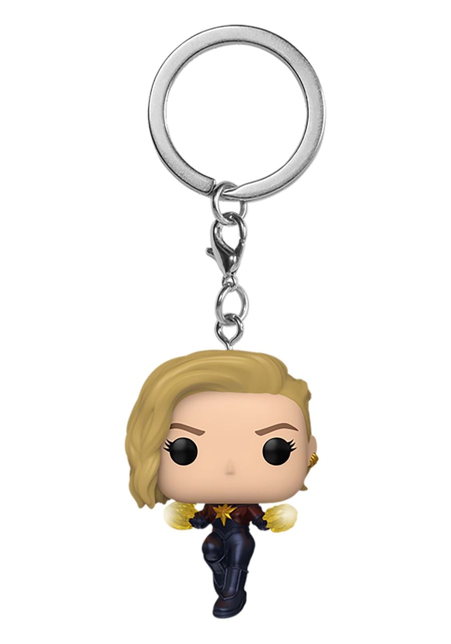 POP! Keychain: The Marvels - Captain Marvel