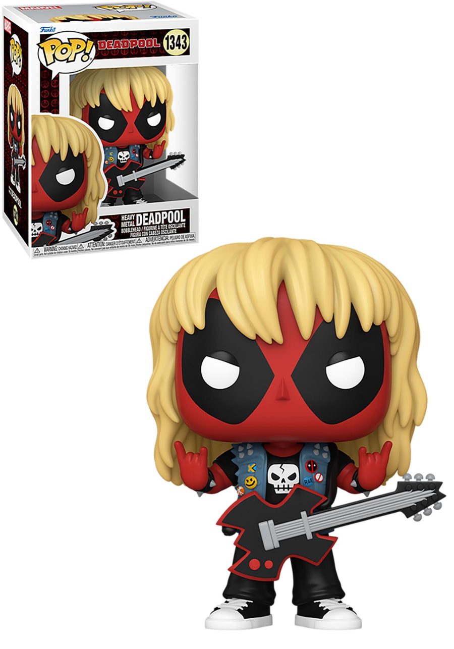 POP! Marvel: Deadpool - Metal Band