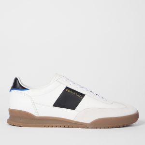 PS Paul Smith Men's Dover Twin Cupsole Trainers - White/Black Panel - UK 9