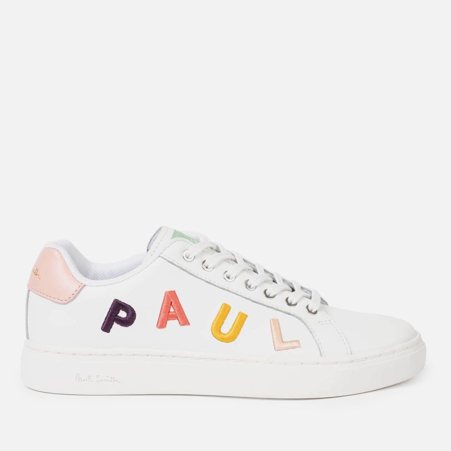 Paul Smith Women's Lapin Letters Leather Trainers - UK 3