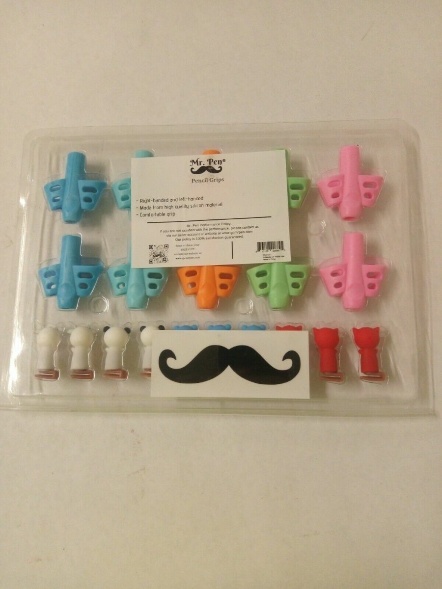 Pencil Grips -Mr. Pen- Pencil Grips for Kids Handwriting,Pack of 10