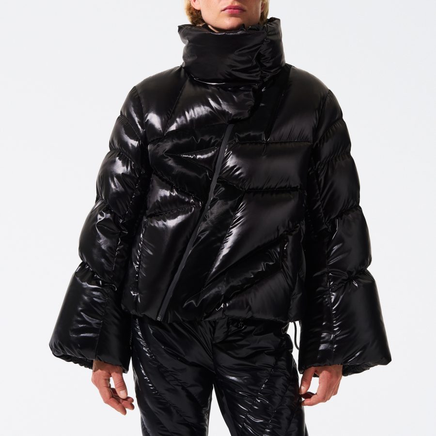 Perfect Moment Women's Ariel Ski Bomber - Jet Black - XS