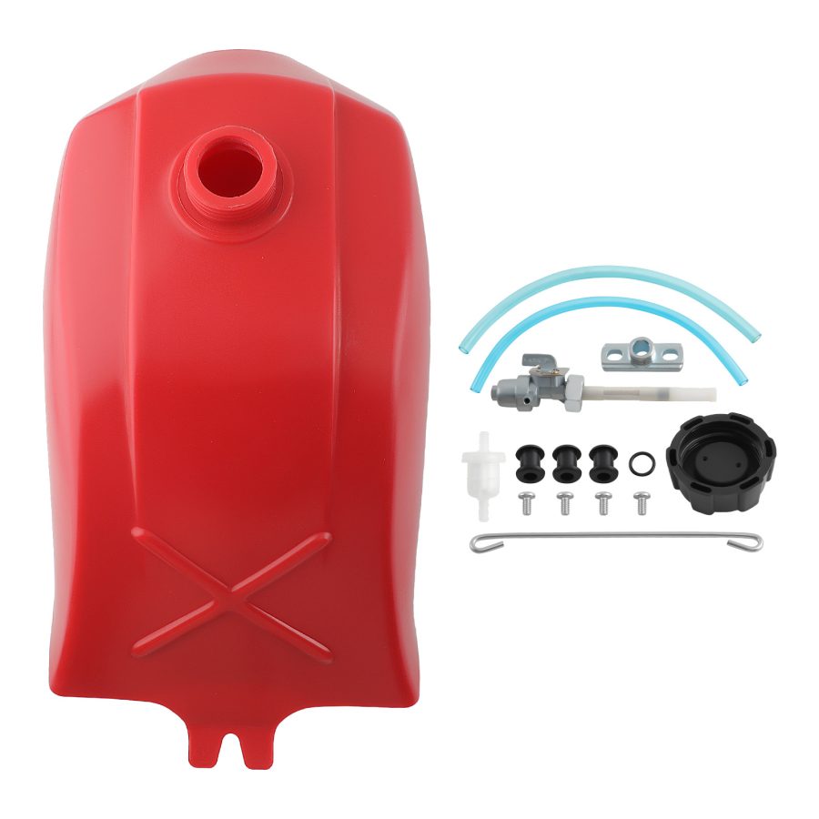 Plastic Gas Fuel Tank Compatible for 1985-1987 compatible for Honda ATC250SX ATC 250SX Big Red FT49009R