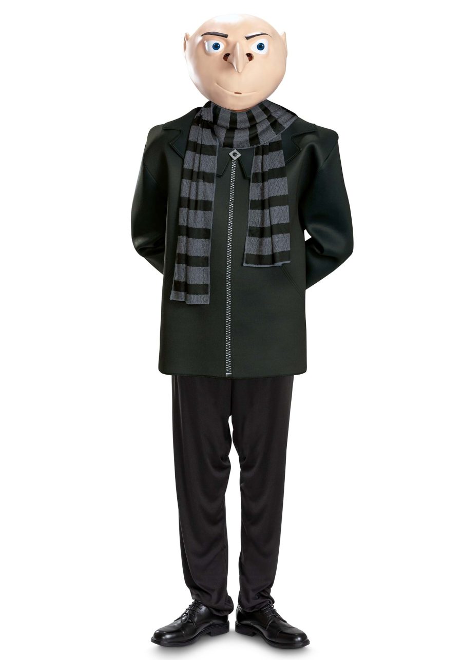 Plus Size Deluxe Despicable Me Gru Men's Costume