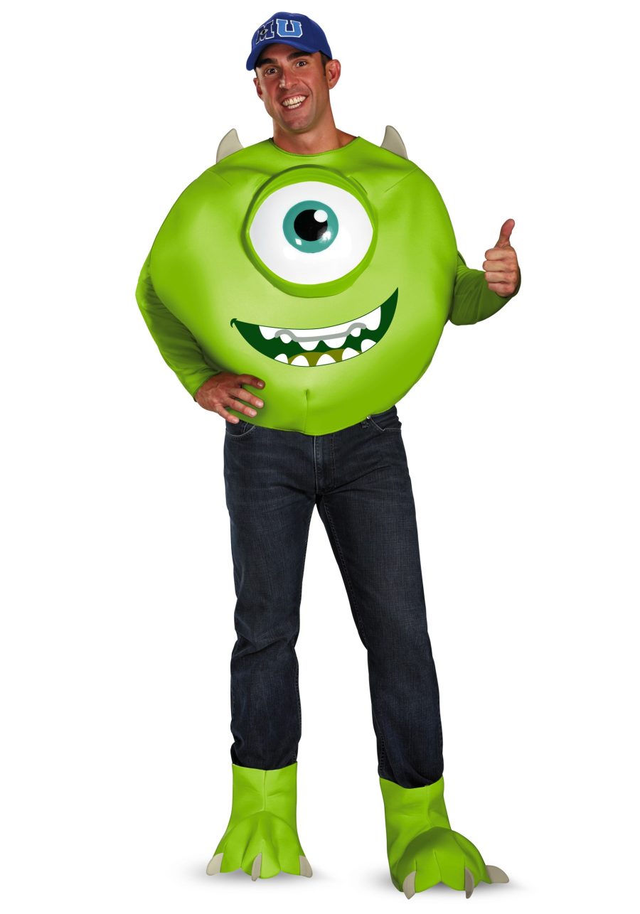 Plus Size Deluxe Mike Wazowski Costume