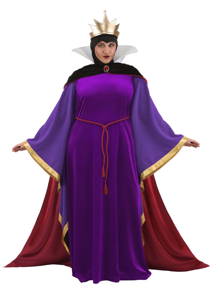 Plus Size Disney Snow White Evil Queen Women's Costume