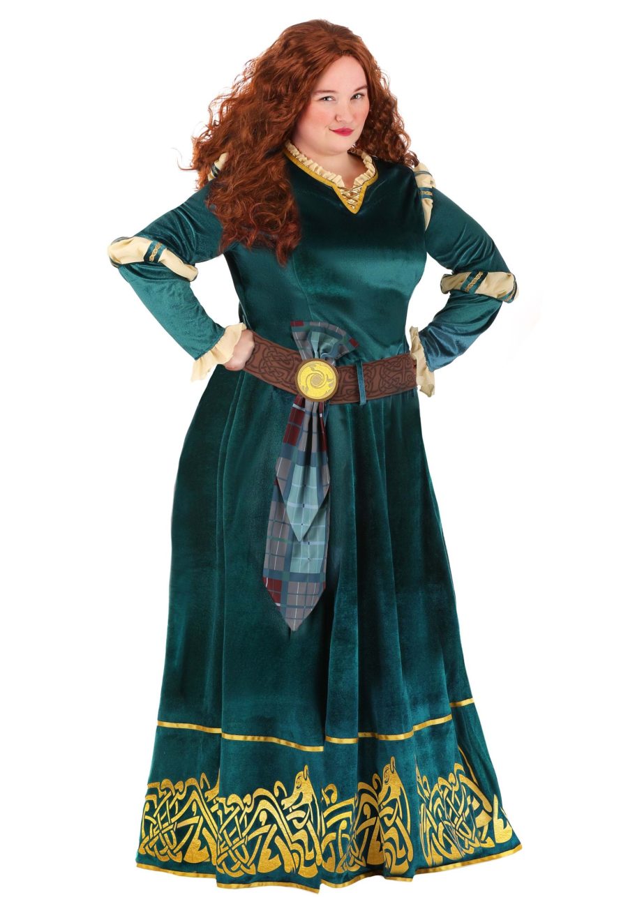 Plus Size Premium Disney Merida Women's Costume