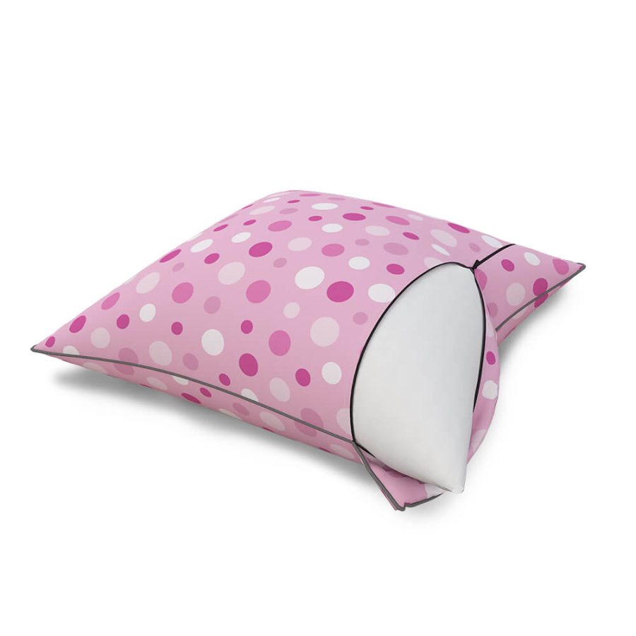 Polka Dot Throw Pillow