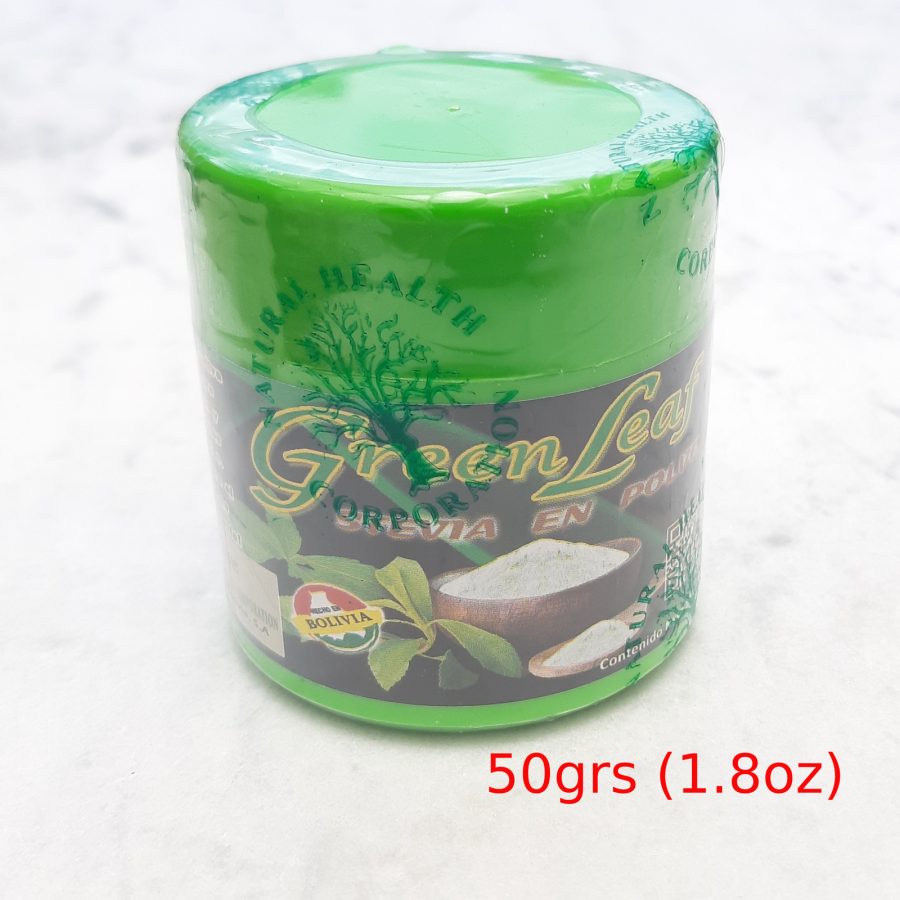 Premium Pure Natural Organic Stevia Powder Sweetener | Ecological Bolivia 50grs