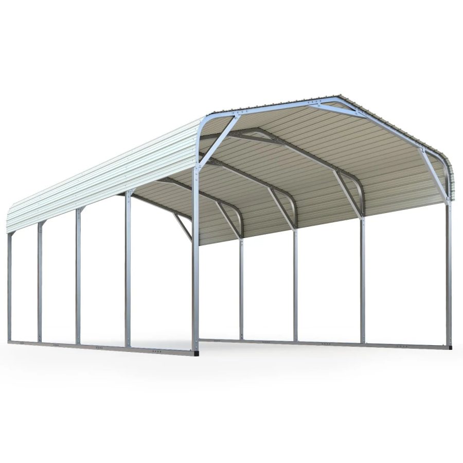 Quictent Heavy Duty Metal Roof Car Canopy