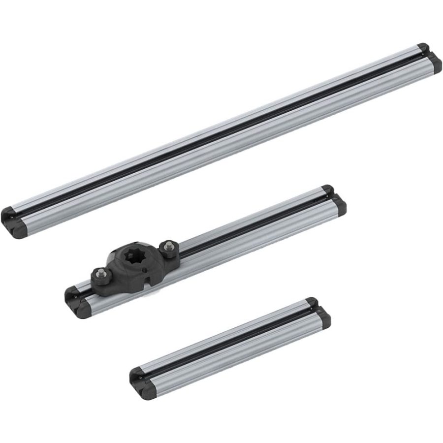 RAILBLAZA 01-4155-11 Aluminum Boat Gunnel Track Rail System (20 in), Compatible with Crestliner, Lund, Lowe, G3 and More