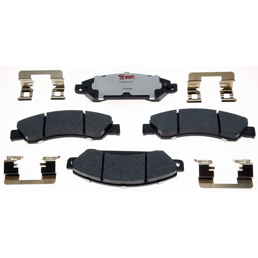 RAYBESTOS EHT1092H Element3 EHTTM Replacement Front Ceramic Brake Pad Set for Select Cadillac Escalade, Chevrolet Avalanche/Suburban/Tahoe, and GMC Yukon Model Years