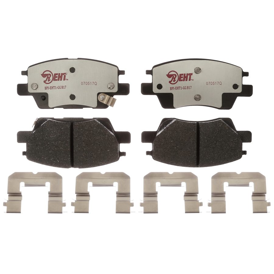 RAYBESTOS EHT1844H Premium Element3 EHT Replacement Front Brake Pad Set for Select 17-19 Chevrolet Bolt EV, 16-19 Chevrolet Cruze and 16-19 Chevrolet Volt Model Years