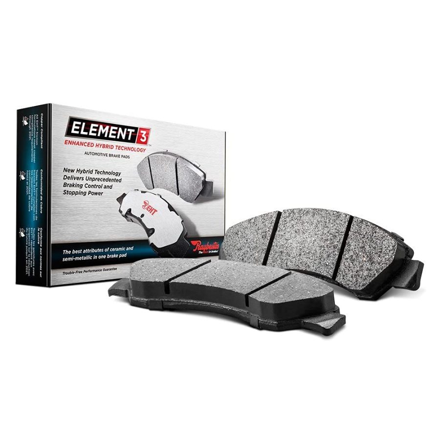 RAYBESTOS EHT2173H Premium Element3 EHT Replacement Front Brake Pad Set for 2019-2020 Chevrolet Silverado and 2019-2020 GMC Sierra Model Years