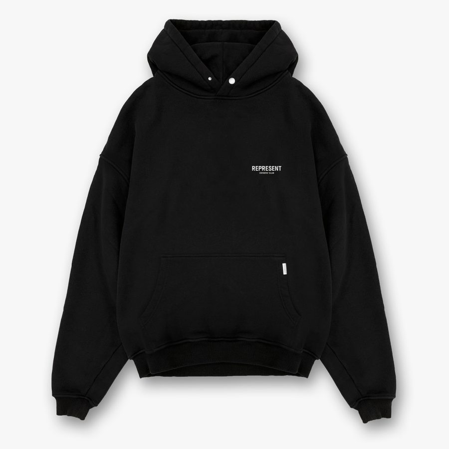 REPRESENT Owner's Club Cotton-Jersey Hoodie - L