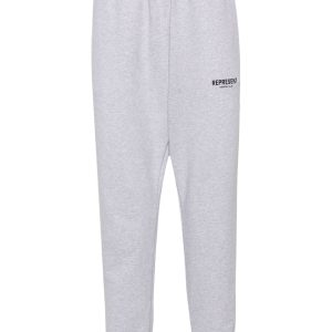 REPRESENT Owners Club Cotton Sweat Pants Ash Grey/Black