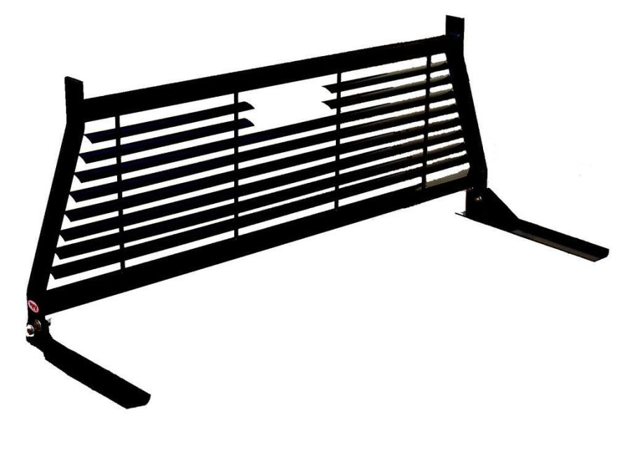 RKI WG11 White Rear Window Grille and Ladder Rack