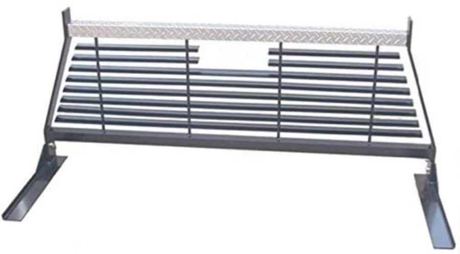 RKI WG15B Black Rear Window Grille and Ladder Rack