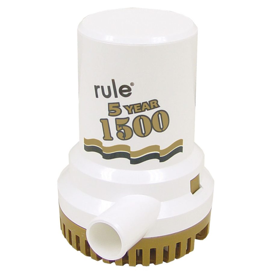 RULE 04 1500 GPH GOLD SERIES NON AUTOMATIC 5 YEAR WARRANTY