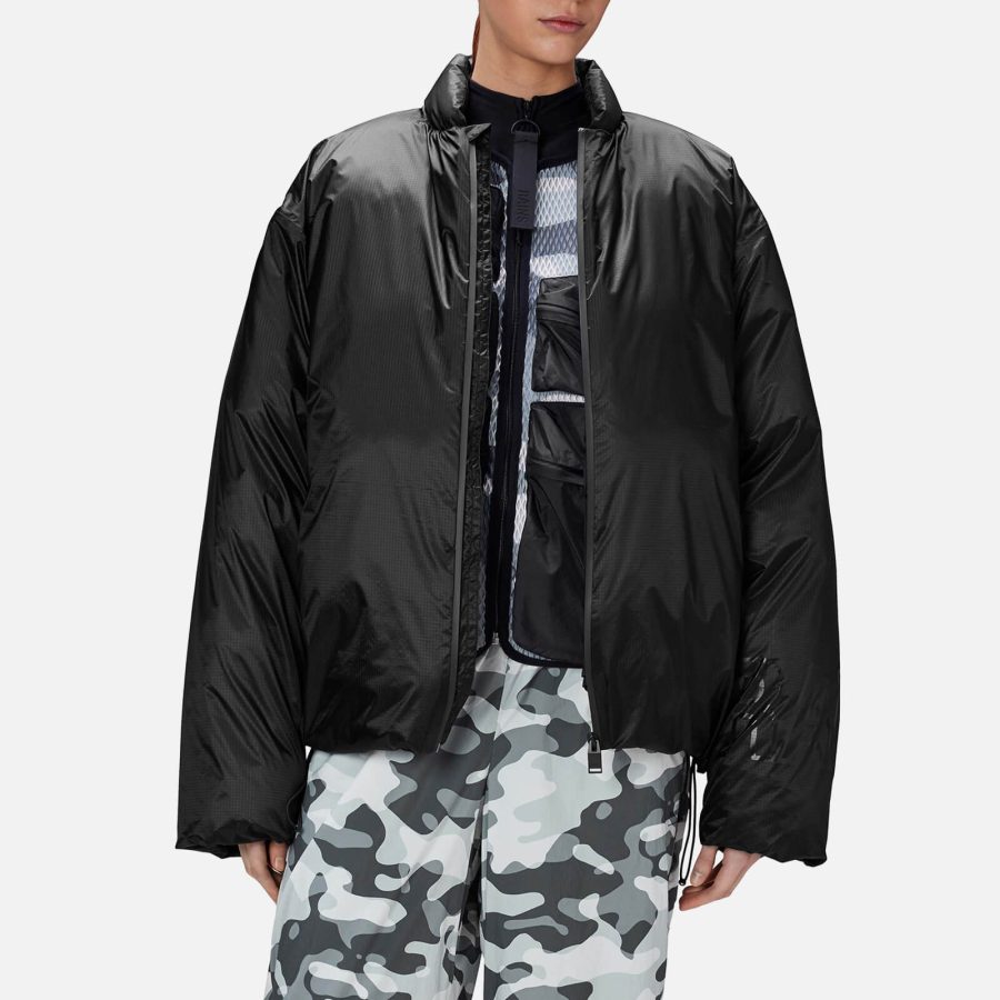 Rains Kevo Coated-Shell Puffer Bomber - S