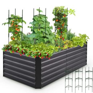 Raised Garden Bed - 6x3x2ft