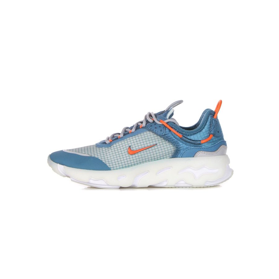 React Live Rift Men's Low Shoe Blue/orange/grey Fog/wolf Grey