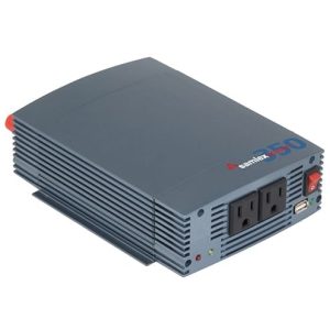 SAMLEX SSW-350-12A 350W SSW INVERTER- PURE S, Inverts 10.5/15.3 Volt DC To 115 Volt AC; 350 Watt; 89 Percent Efficiency; With 2 AC Outlets; Not Remote Compatible; Low Input Voltage Warning Alarm/ Short Circuit/ Ground Fault/ Over Loading Protection