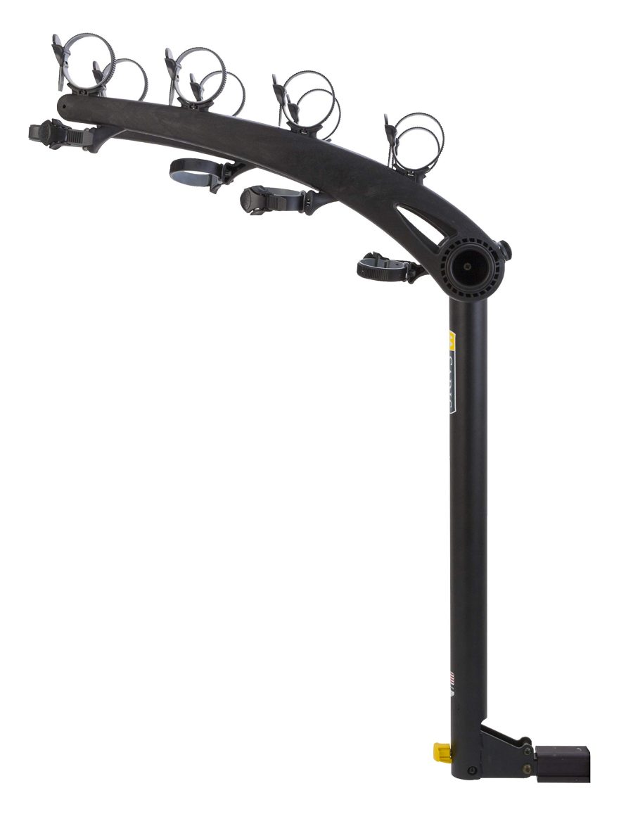 SARIS 884 Bike Racks, Bones Car Hitch Bicycle Rack Carrier, Mounts 4 Bikes, Black