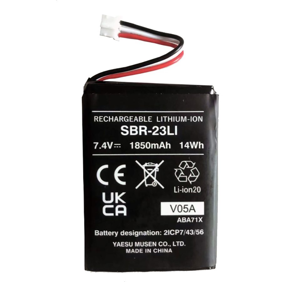 STANDARD HORIZON SBR-23LI LI-ION BATTERY PACK F/HX210