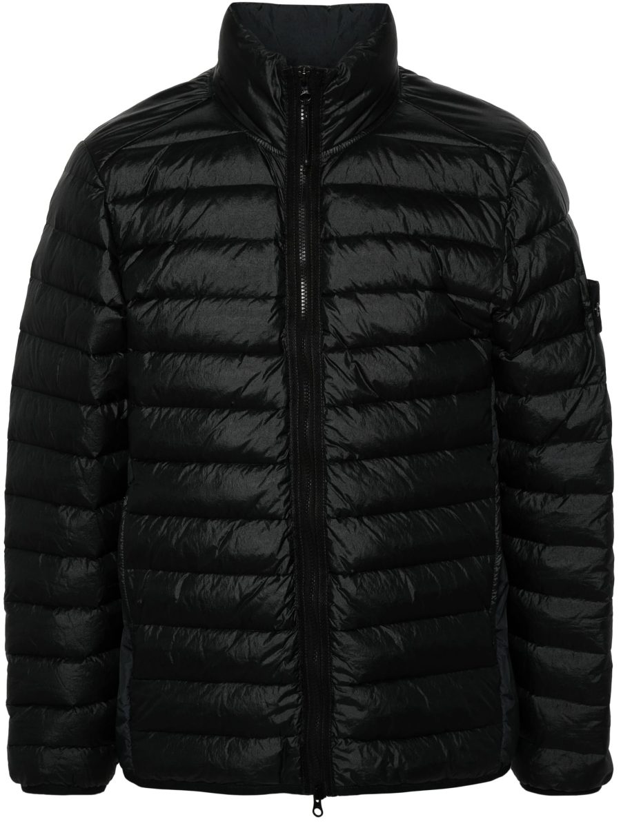 STONE ISLAND Compass Badge Padded Jacket Black