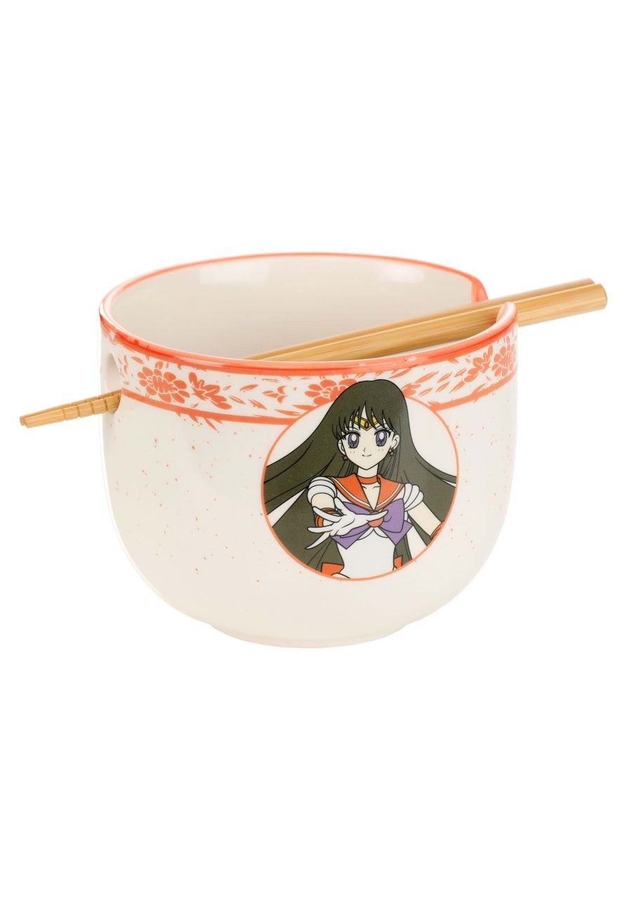 Sailor Mars Noodle Bowl with Chopsticks