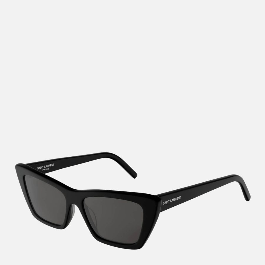 Saint Laurent Women's Mica Cateye Sunglasses - BLACK