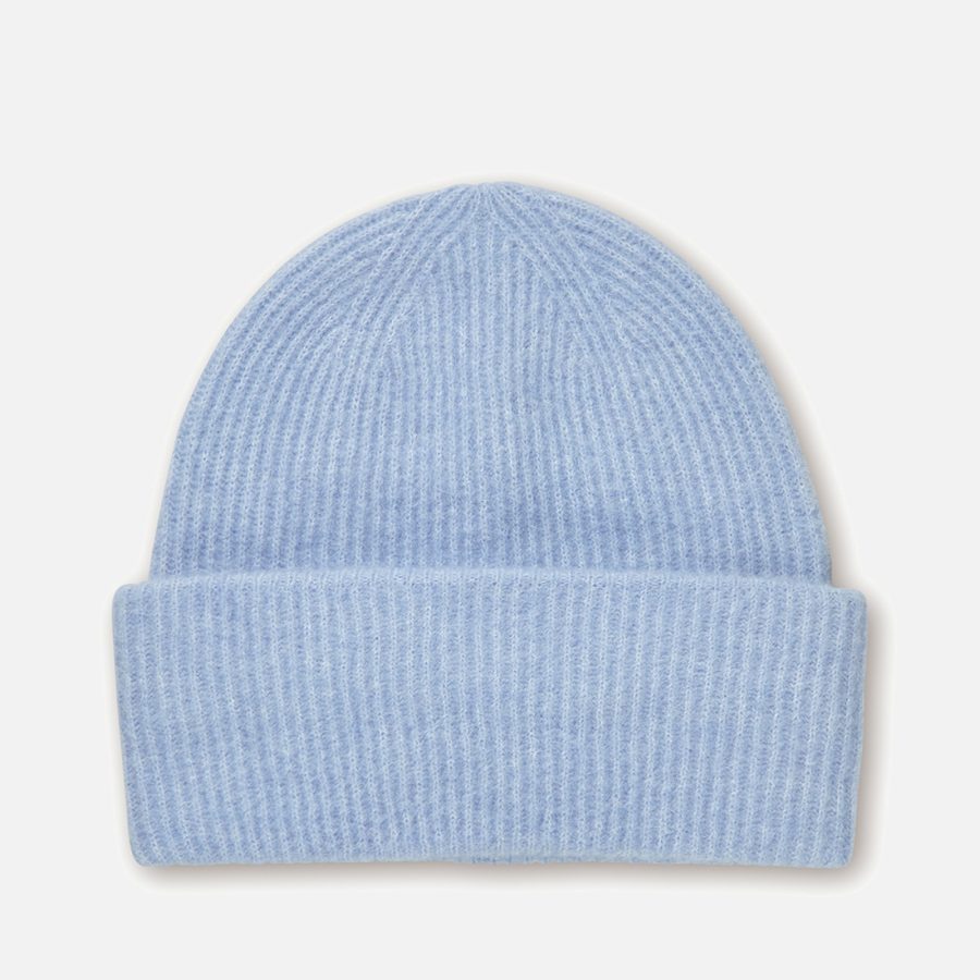 Samsøe Samsøe Nor Ribbed Wool-Blend Hat