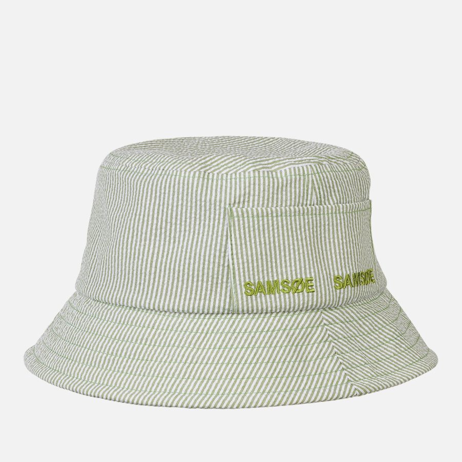 Samsøe Samsøe Safiffi Cotton-Blend Bucket Hat