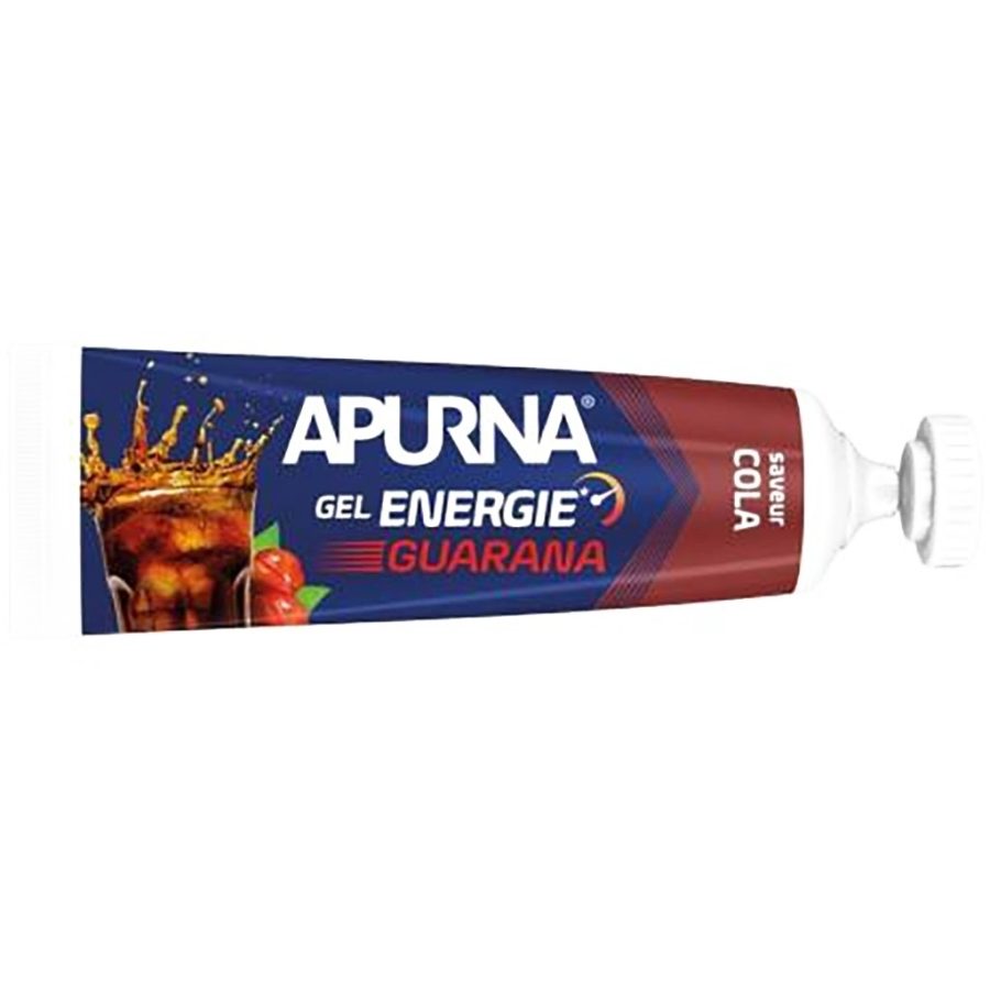 Set of 5 energy gels guarana cola difficult passage including 1 free gel Apurna