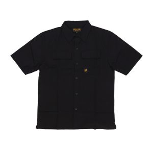 Short Sleeve Men's Combat Shirt Black