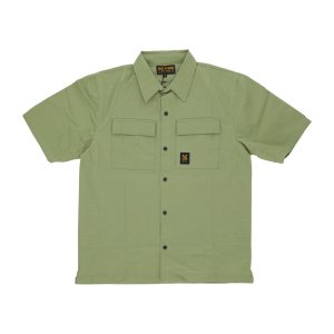 Short Sleeve Men's Combat Shirt Military Green