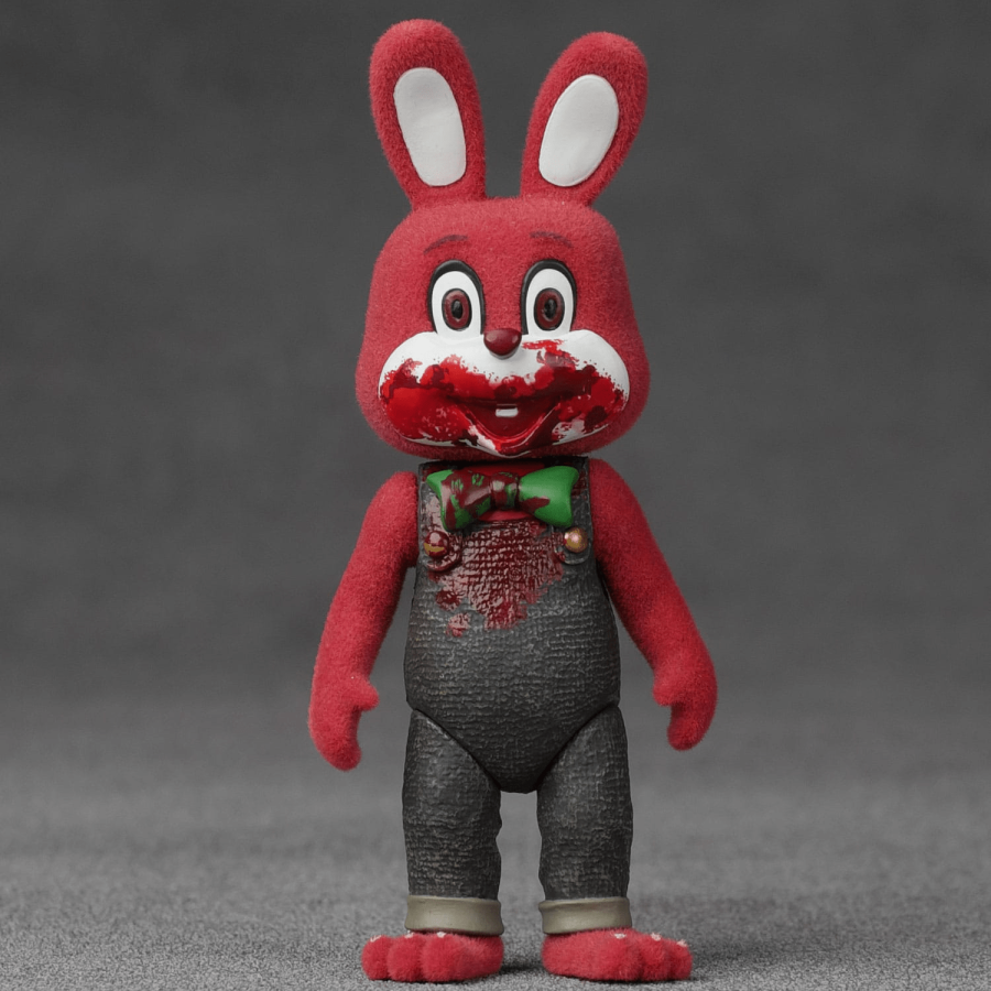 Silent Hill 3 Mini Action Figure Robbie the Rabbit Mini Red Version 10 cm