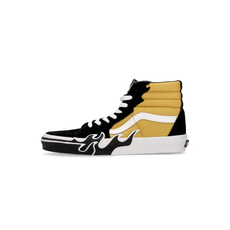 Sk8-hi Flame Black/yellow Men's High Shoe