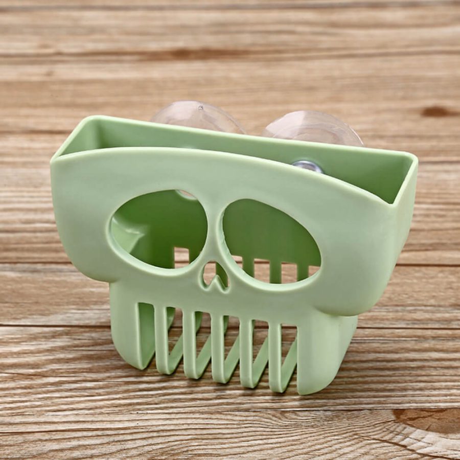 Skull Sponge Holder