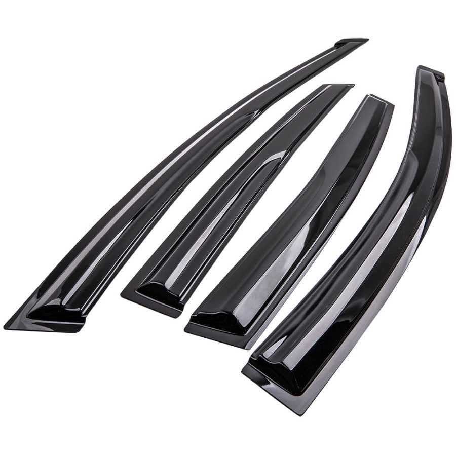 Smoke Window Visor Sun Rain Guard Vent Shade compatible for Nissan Sentra Sedan 2013-2019